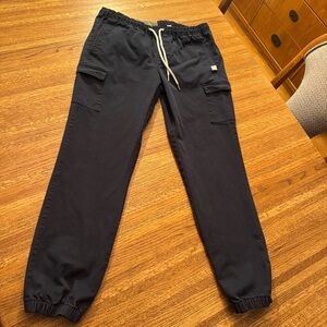 Rhythm Men’s Cargo Joggers 100% Cotton Size 34